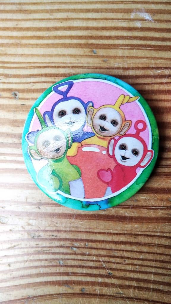 Button Teletubbies, Verzamelen, Ophalen of Verzenden