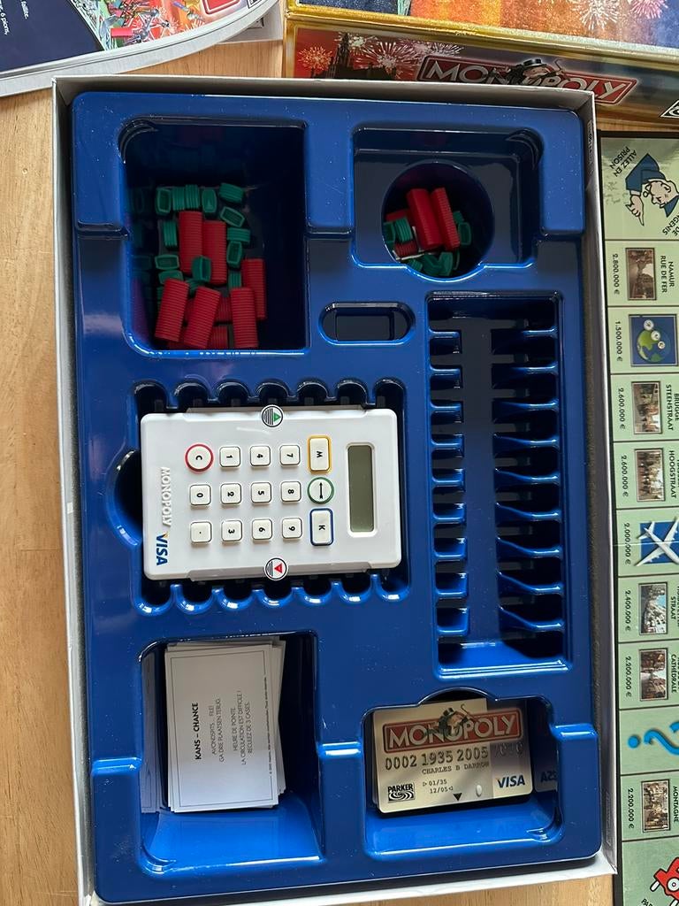 Monopoly electronische editie, Hobby en Vrije tijd, Vijf spelers of meer, Ophalen, Zo goed als nieuw, Parker