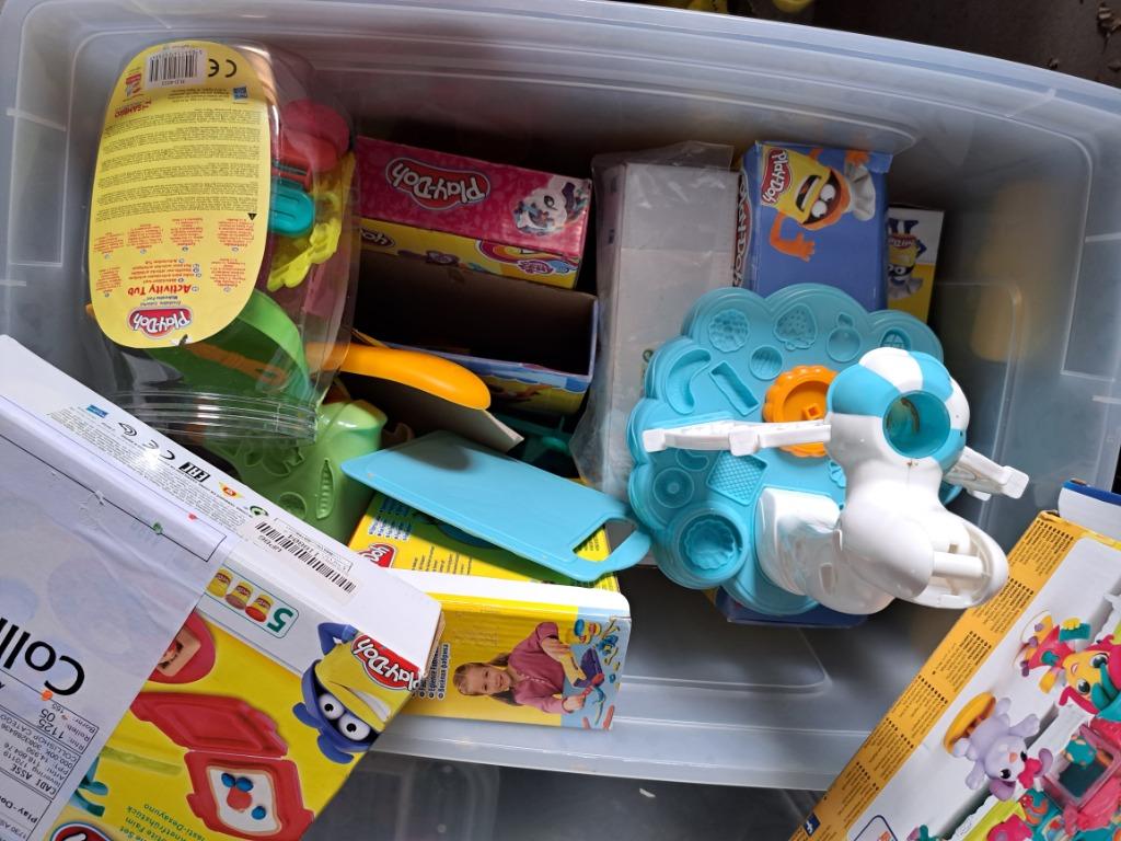 Plasticine allerlei ganse box, Ophalen of Verzenden, Zo goed als nieuw