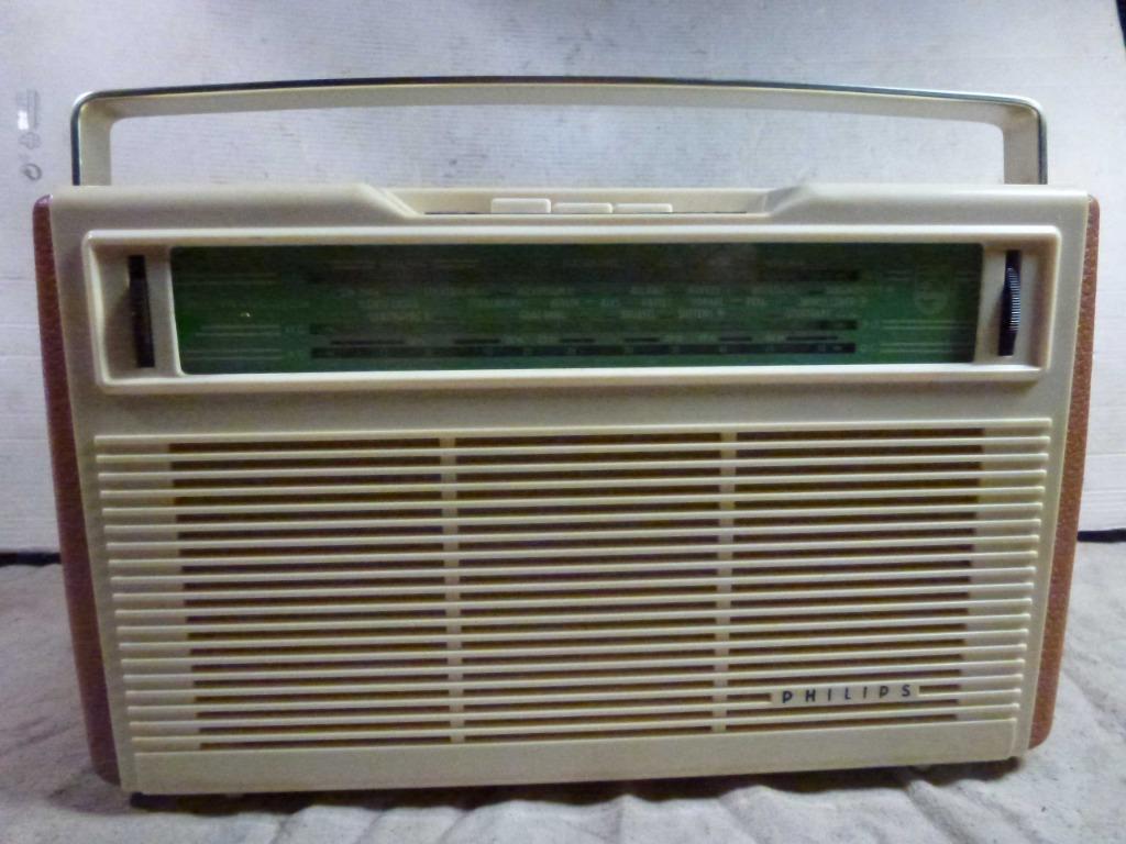 vintage radio uit de jaren 60 - Philips L3X14T, Audio, Tv en Foto, Radio's, Ophalen of Verzenden, Refurbished, Radio