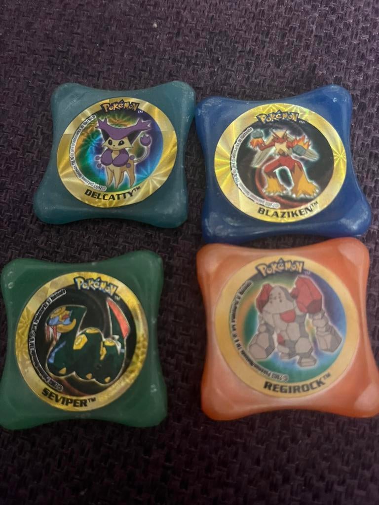Lot de 4 WAPS Nintendo Pokémon, Collections, Enlèvement ou Envoi, Collection