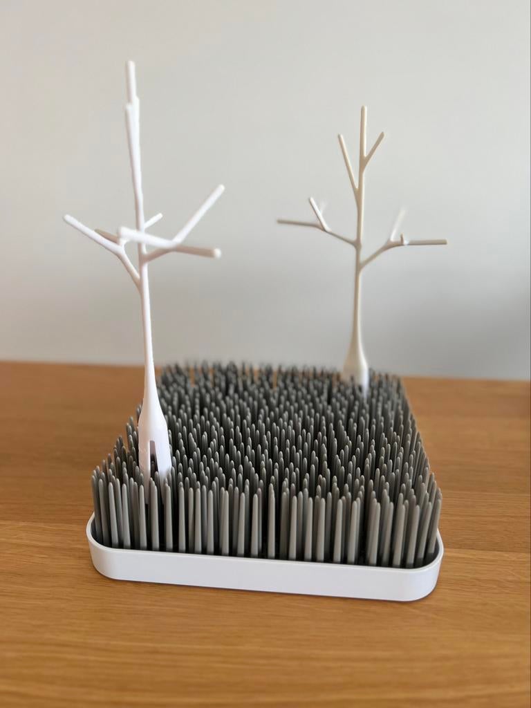 Boon Grass & Twig (2x) afdruiprek grijs-wit, Kinderen en Baby's, Ophalen of Verzenden, Zo goed als nieuw