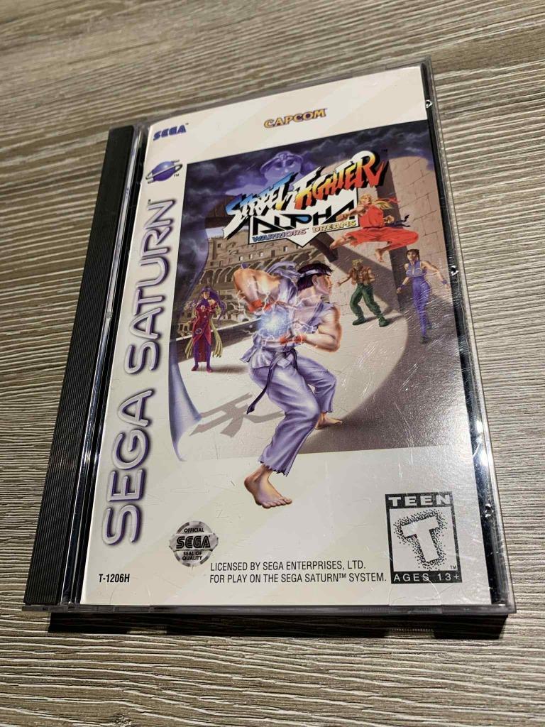 Street Fighter Alpha Warrior Dreams (USA) Sega Saturn, Enlèvement ou Envoi, Utilisé