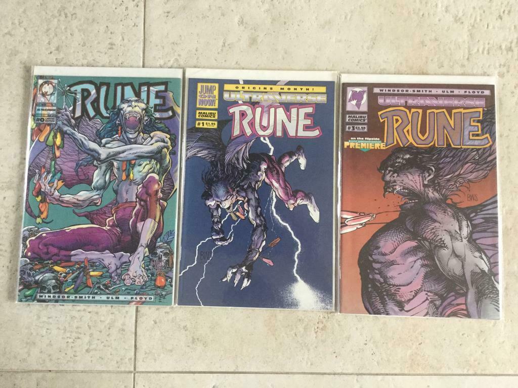 Malibu comics / Oni - Rune / The Blair Witch Chronicles, Ophalen, Zo goed als nieuw, Amerika