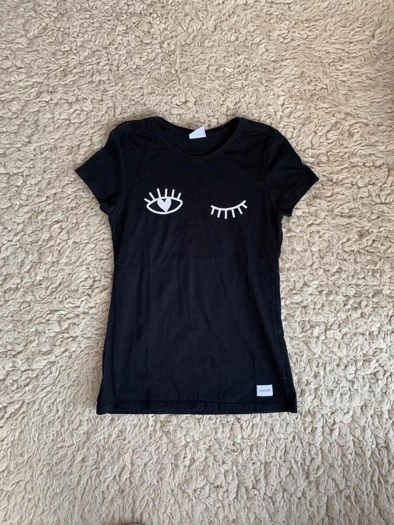 Tof T-shirt colourful rebel maat S, Kleding | Dames, Ophalen, Nieuw, Maat 36 (S), Zwart