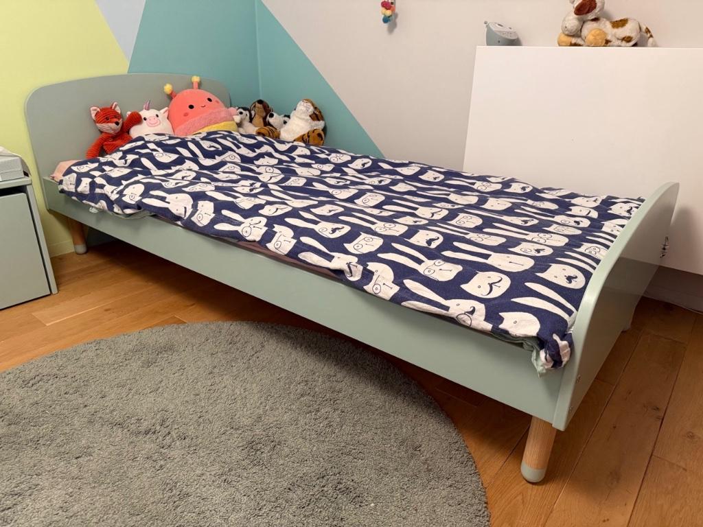 FLEXA DOTS (eenpersoons kinderbed, exclusief matras), 85 tot 100 cm, Gebruikt, 180 cm of meer, Ophalen