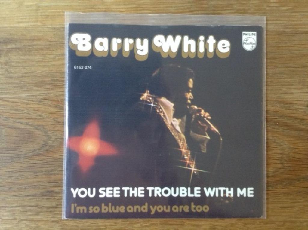 single barry white, Ophalen of Verzenden, R&B en Soul