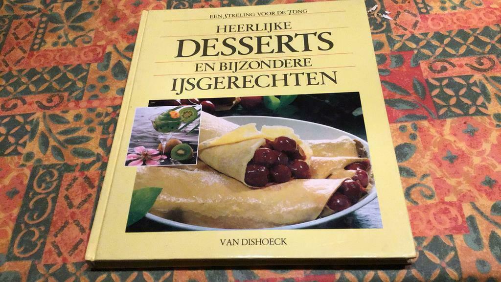 Heerlijk desserts (I), Ophalen of Verzenden, Zo goed als nieuw, Nederland en België, Taart, Gebak en Desserts