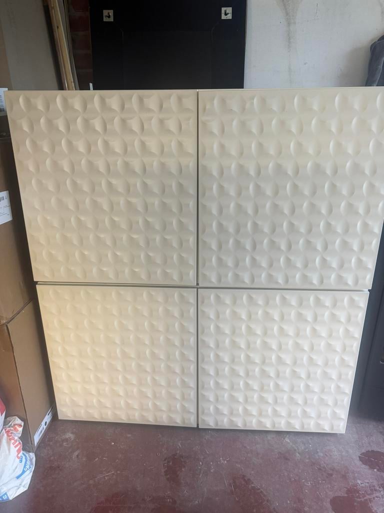 Kasten ikea als wandkast of dressoir incl 2 glasplaten, Huis en Inrichting, Ophalen, Zo goed als nieuw