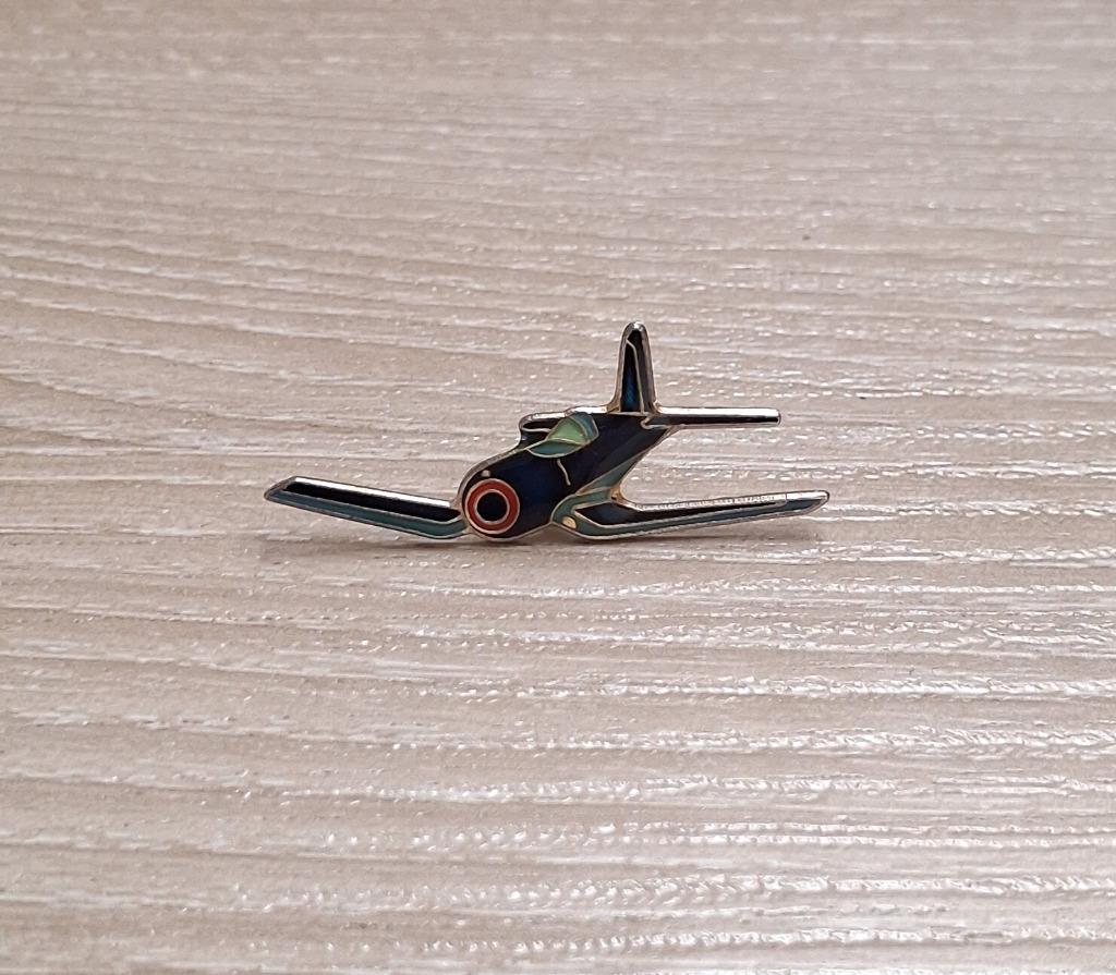 PIN - VLIEGTUIG - ZWEEGVLIEGTUIG - AVION - PLANEUR, Envoi, Utilisé, Transport, Insigne ou Pin's