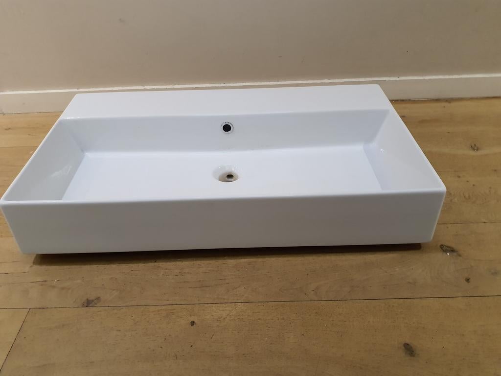 Italiaanse Wasbak badkamer meubel, Neuf, 25 à 50 cm, Lavabo ou Évier, Moins de 100 cm