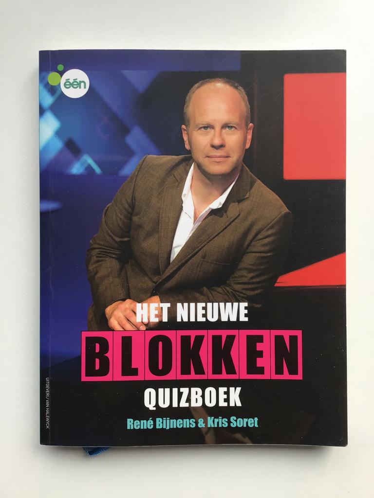 Quizboeken ‘Blokken’ (3x) en ‘De slimste mens ter wereld’, Enlèvement, Comme neuf