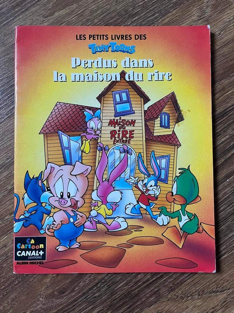 Petits Livres des Tiny Toons - Perdus dans la Maison du Rire, Boeken, Stripverhalen, Ophalen of Verzenden