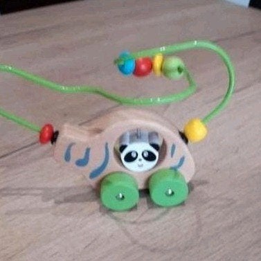 Houten speelgoed, Ophalen