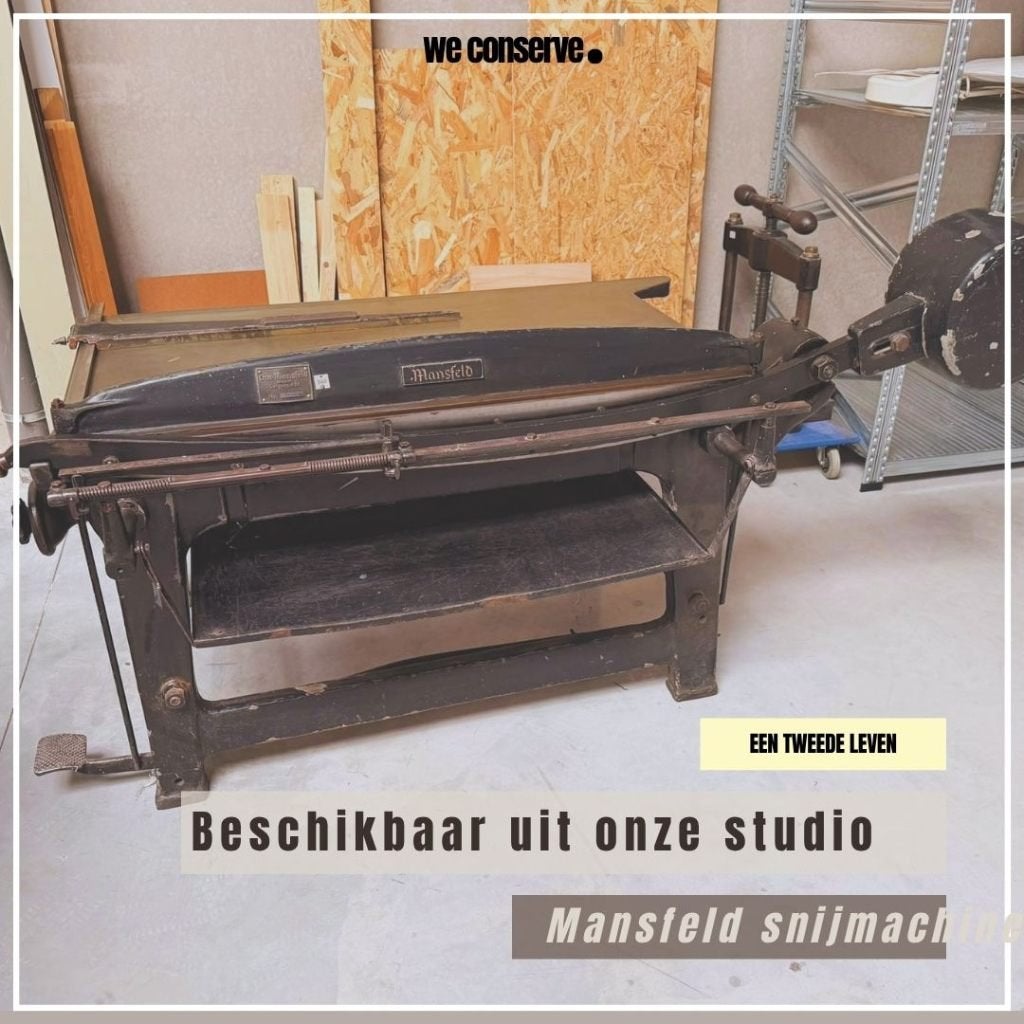 Chn. Mansfeld industriële papiersnijmachine (120cm), Articles professionnels, Aménagement de Bureau & Magasin | Équipement & Télécommunications