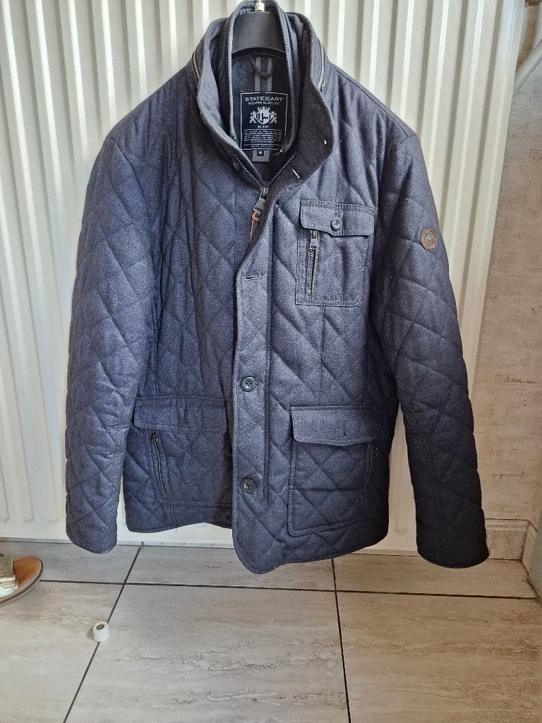 Winterjassen, Kleding | Heren, Ophalen, Maat 52/54 (L), Blauw, Zo goed als nieuw