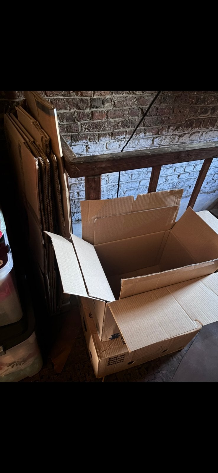 Cartons de déménagement a donner, Enlèvement, Utilisé