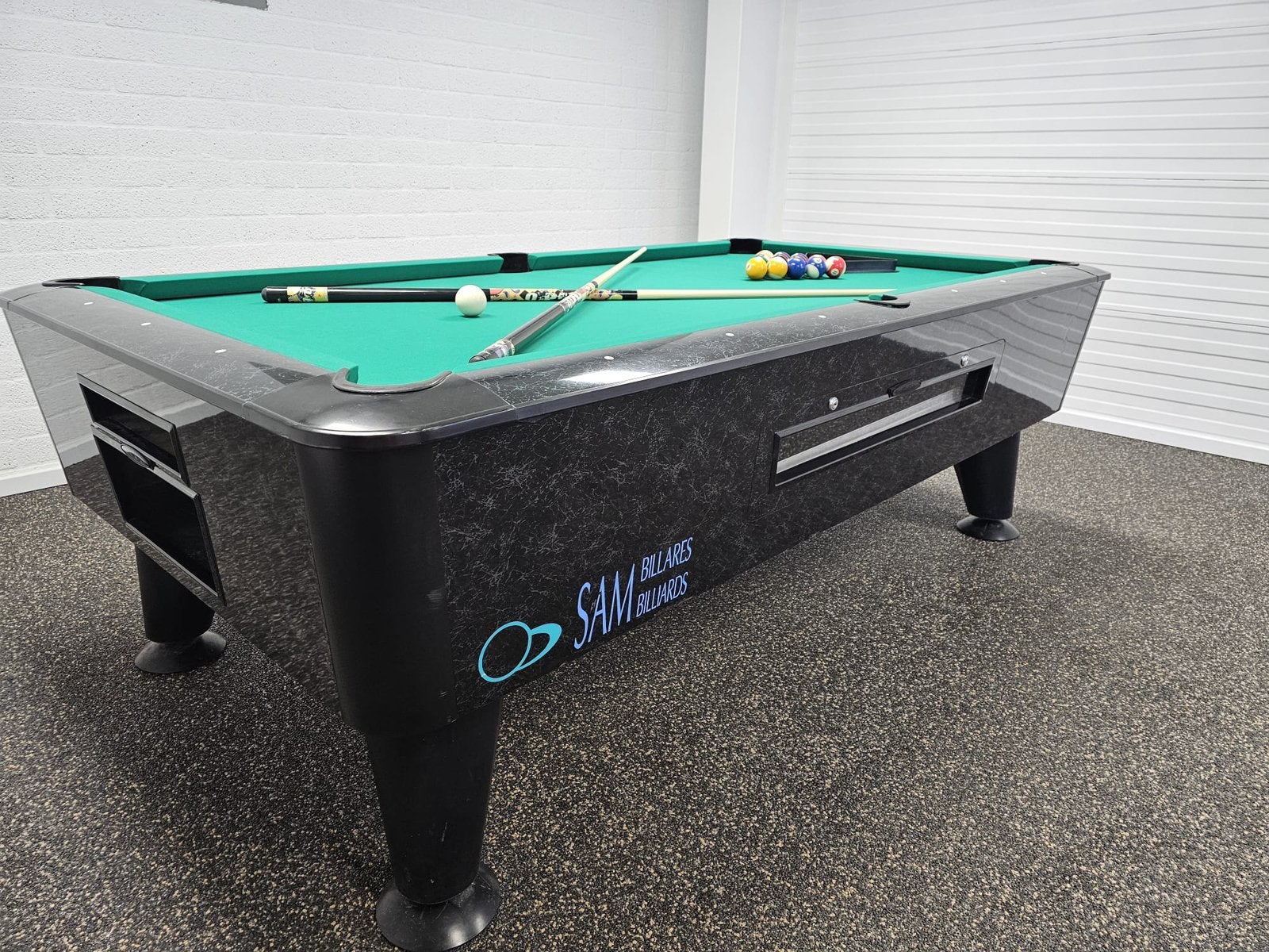 SAM Yowa 7ft Pooltafel, Sport en Fitness, Biljarten en Poolen, Ophalen, Zo goed als nieuw, Pooltafel
