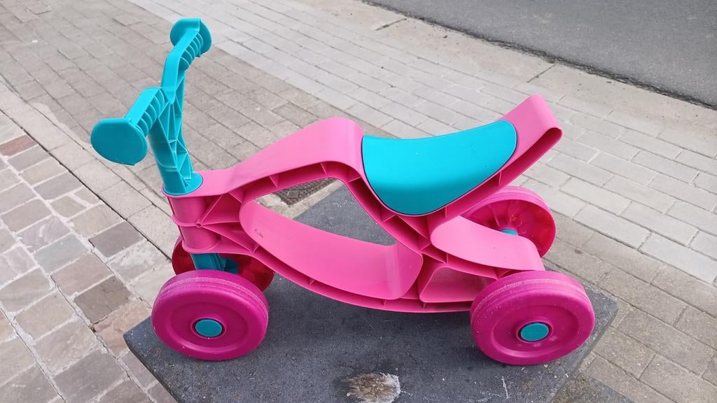 Kinderfietsje, Ophalen