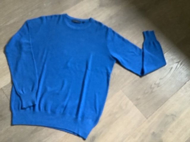 Nieuwe   blauwe pull NEWSENSATIONS + polo - M, Enlèvement ou Envoi, Neuf