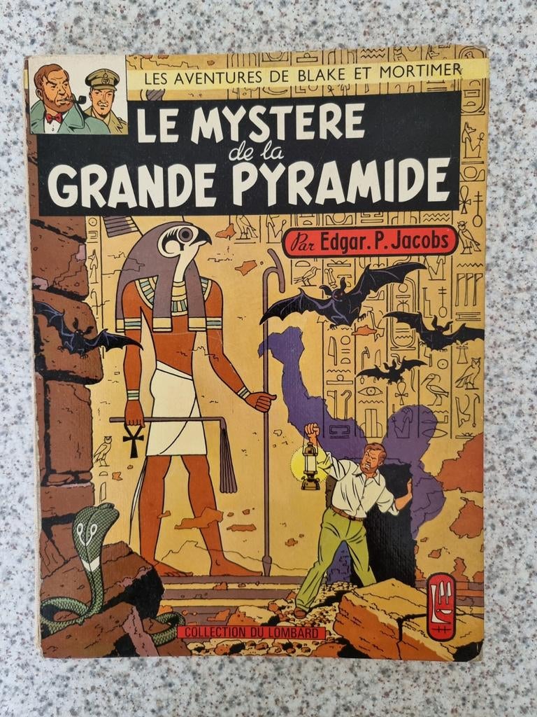 Le mystère de la Grande Pyramide, Livres, BD, Enlèvement ou Envoi, Utilisé, Edgar P. Jacobs