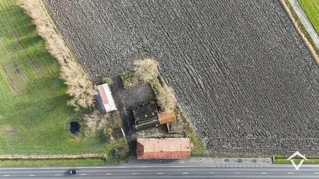 Herbouwen of te slopen hoeve op ruim perceel te Diksmuide, Immo, Province de Flandre-Occidentale, Diksmuide, 127 m², 2 pièces
