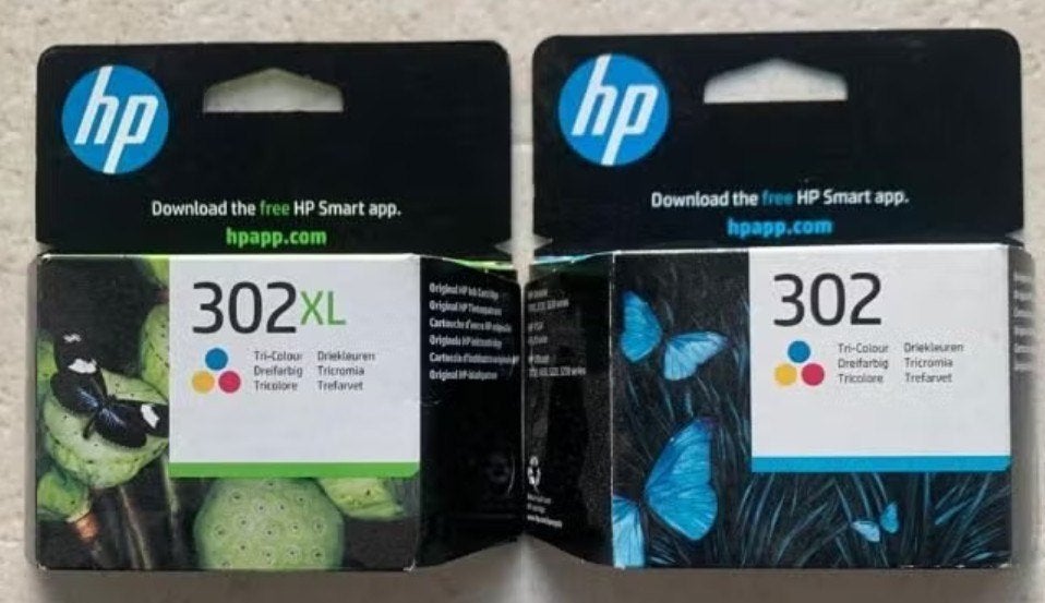 Cartouches d'encre couleur HP302 et HP302XL, Informatique & Logiciels, Enlèvement ou Envoi, Neuf, Cartridge, HP