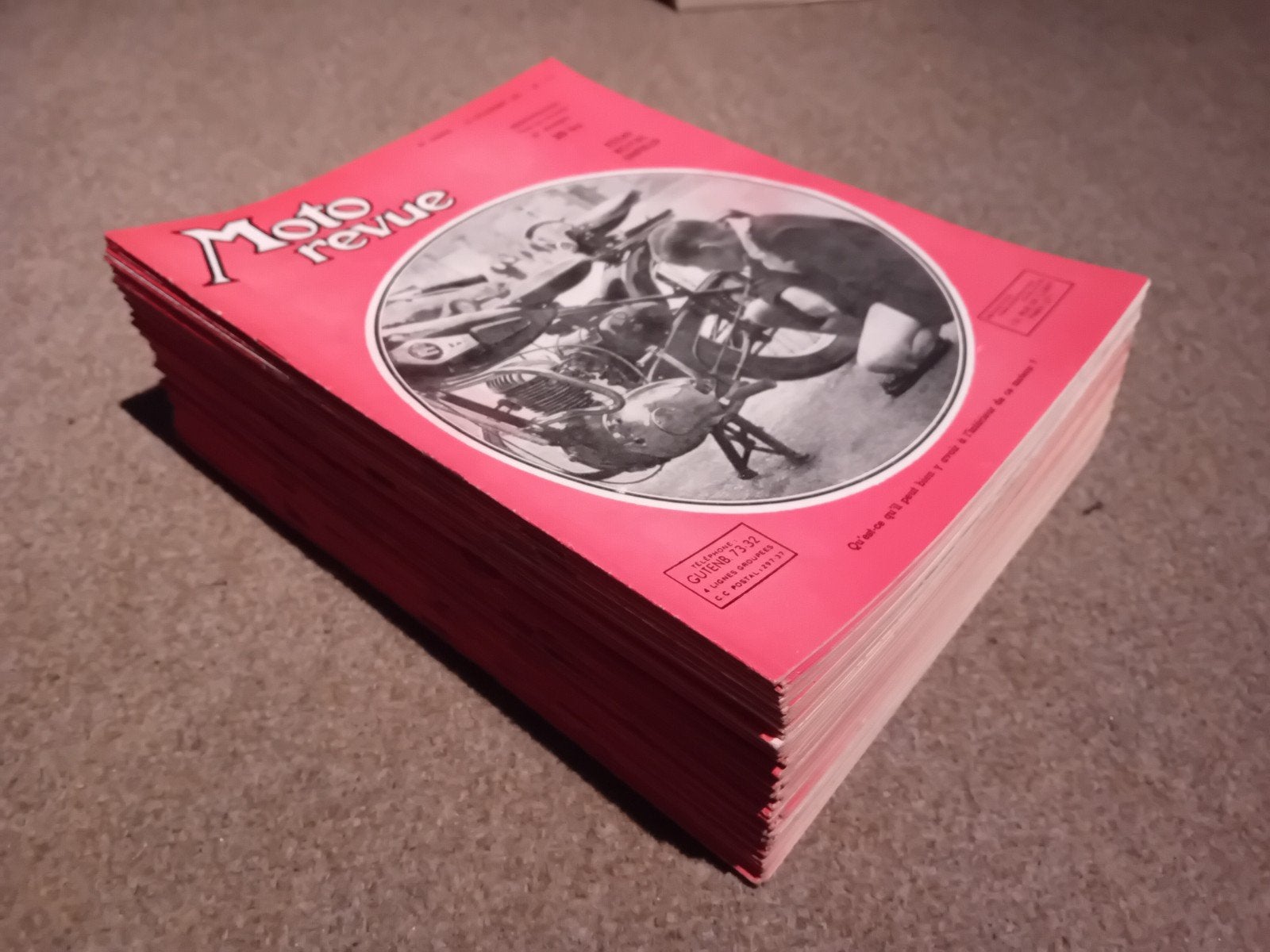 moto revue 1952, Boeken, Motoren, Ophalen of Verzenden