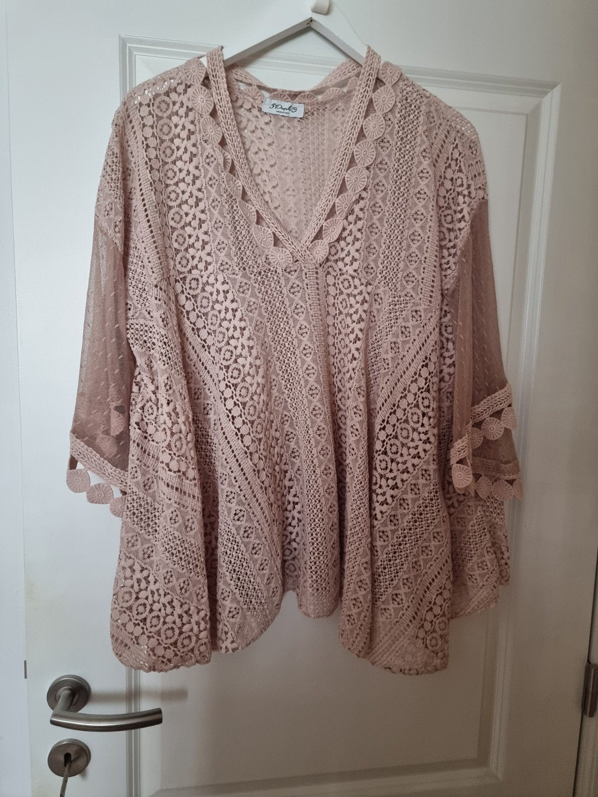 Boho lace blouse – 5People’s – 100% katoen – M/L

Prachtige, Maat 42/44 (L), Nieuw, Ophalen of Verzenden, Roze