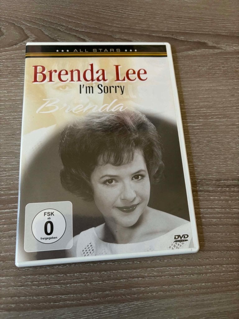Brenda Lee dvd, i'm sorry. Slechts 2 euro., Tous les âges, Enlèvement ou Envoi, Comme neuf, Concert