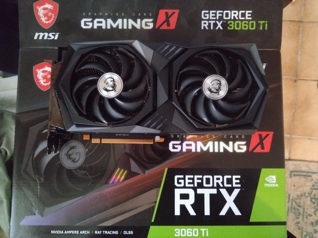 MSI RTX 3060Ti 8GB, Computers en Software, Ophalen, Gebruikt, GDDR6, PCI-Express 4