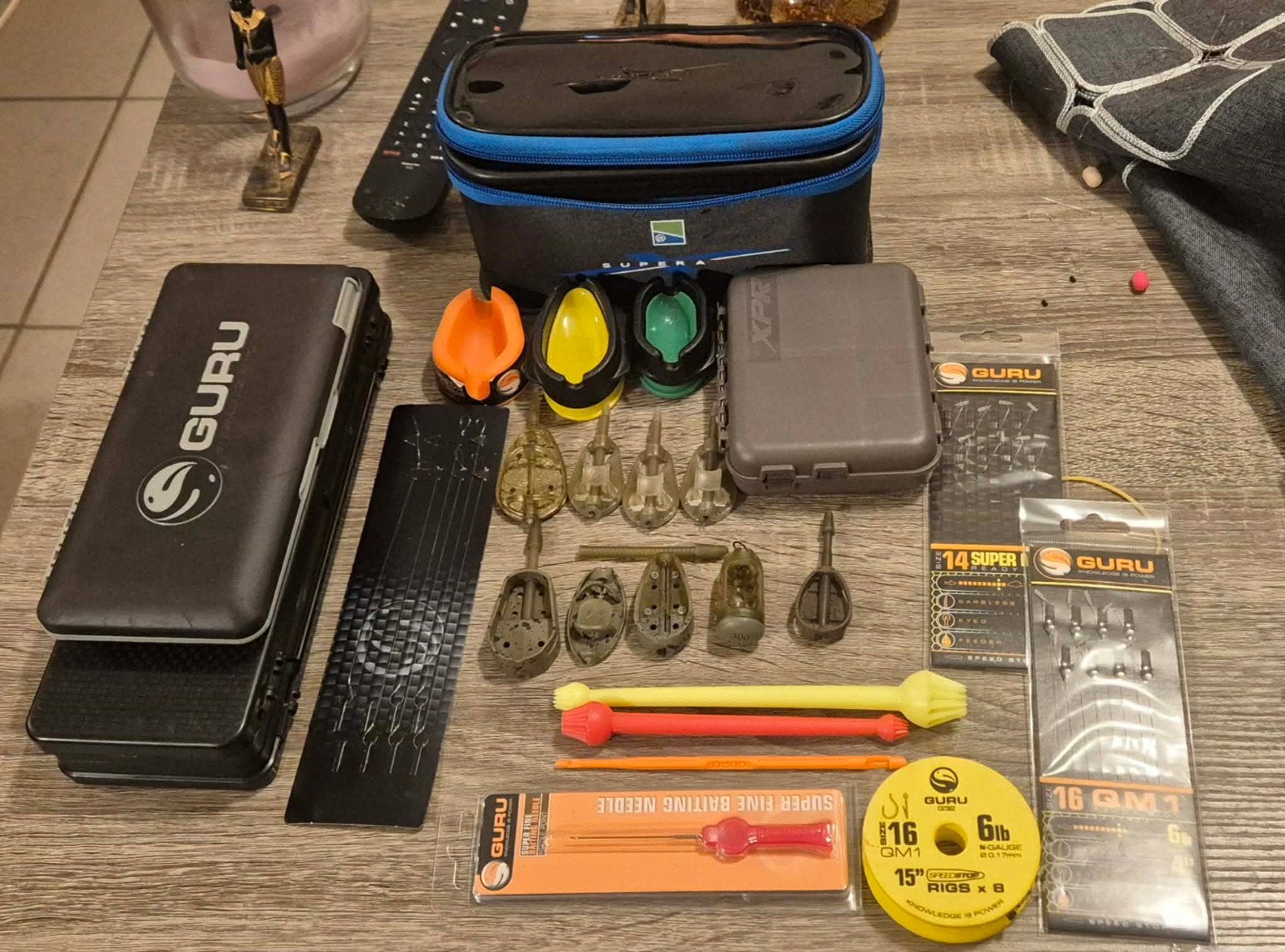 Visset compleet, Watersport en Boten, Hengelsport | Karpervissen, Ophalen, Zo goed als nieuw, Complete set