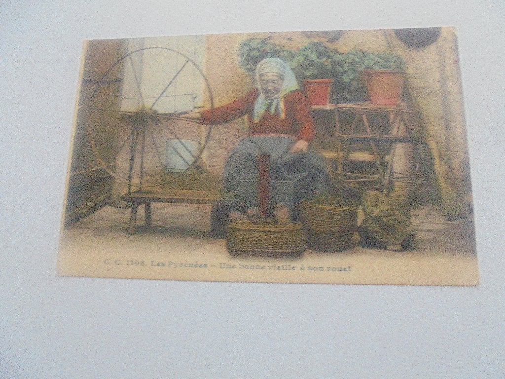 spinnen, Enlèvement ou Envoi, 1920 à 1940, Non affranchie, Costume traditionnel