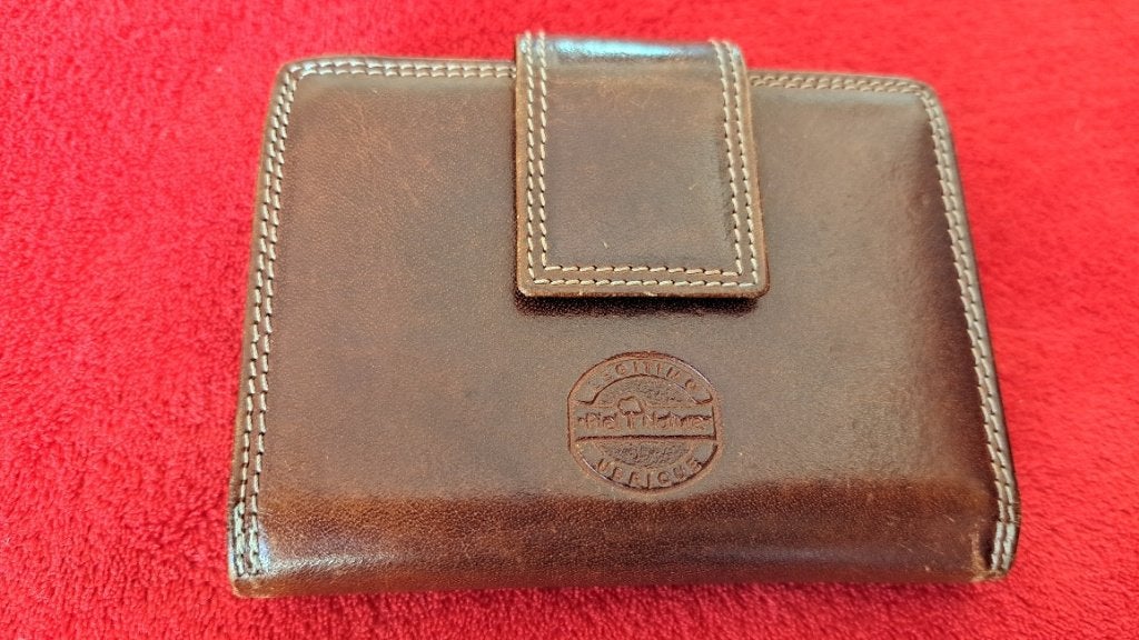 porte-feuille Legitimo piel nature Ubrique made in Spain, Bijoux, Sacs & Beauté, Enlèvement ou Envoi, Cuir
