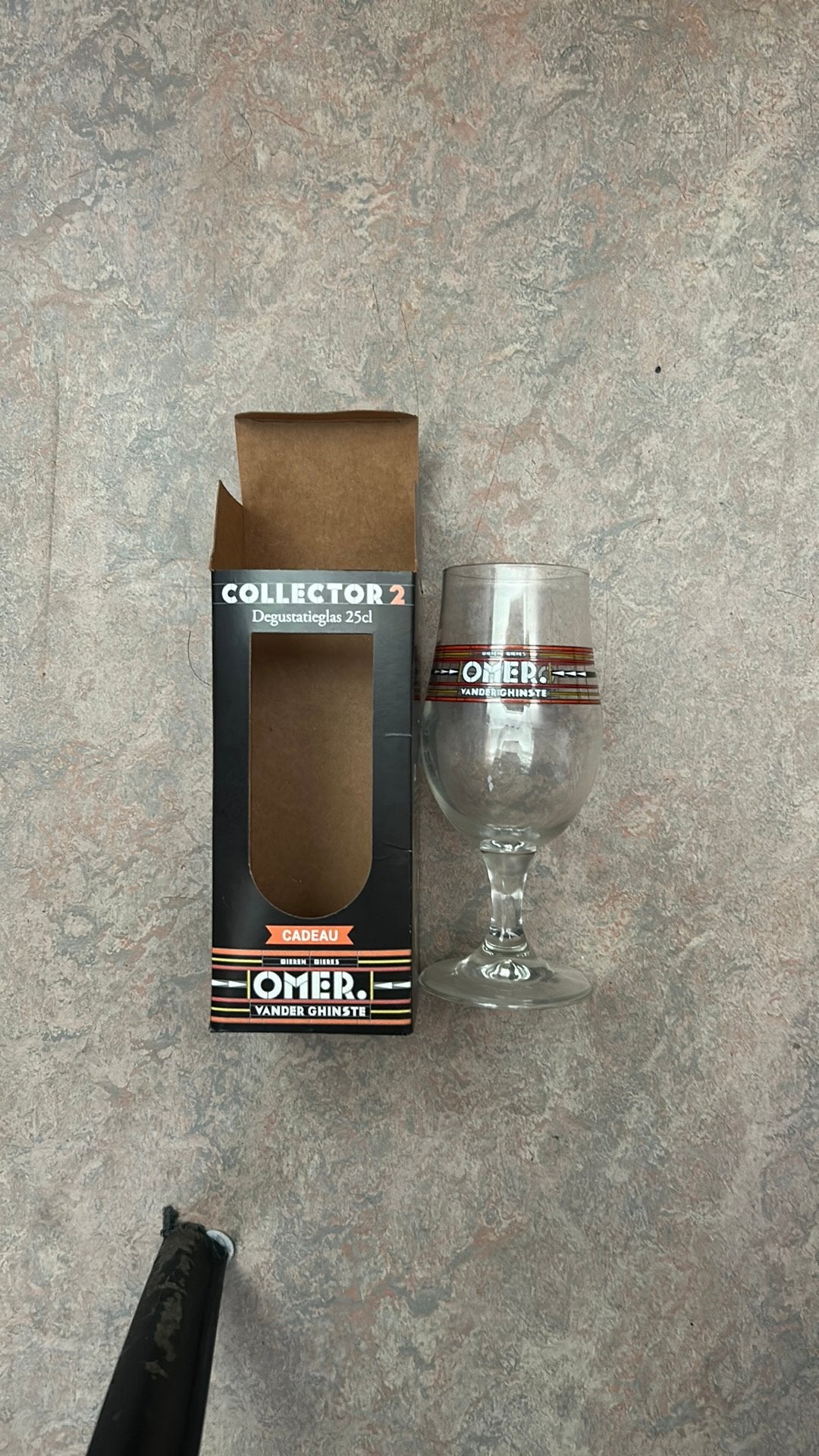 Verre à bière Omer Collector 2. 25cl., Collections, Enlèvement, Comme neuf