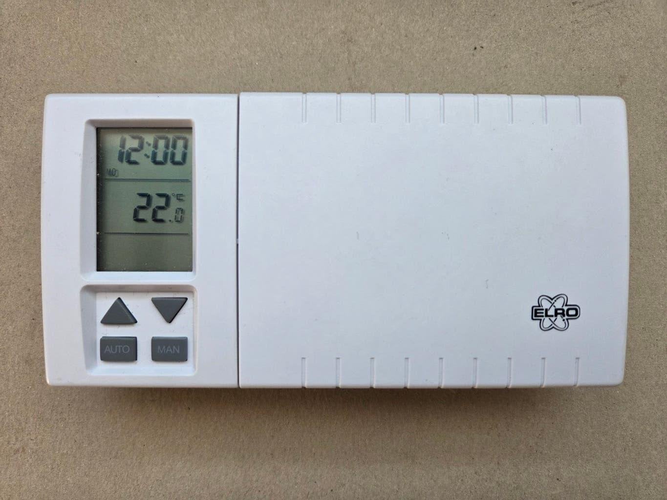 ELRO Thermostaat, Doe-het-zelf en Bouw, Ophalen of Verzenden, Zo goed als nieuw