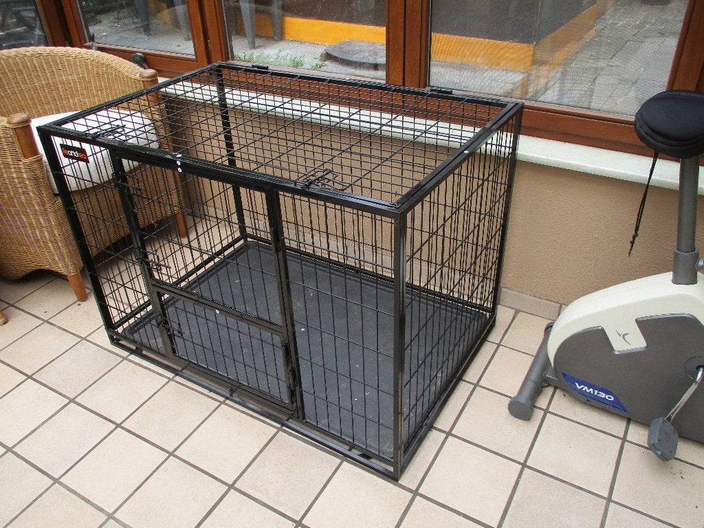 cage pour chien, Animaux & Accessoires, Comme neuf, Enlèvement, Niche à chien, 75 à 110 cm