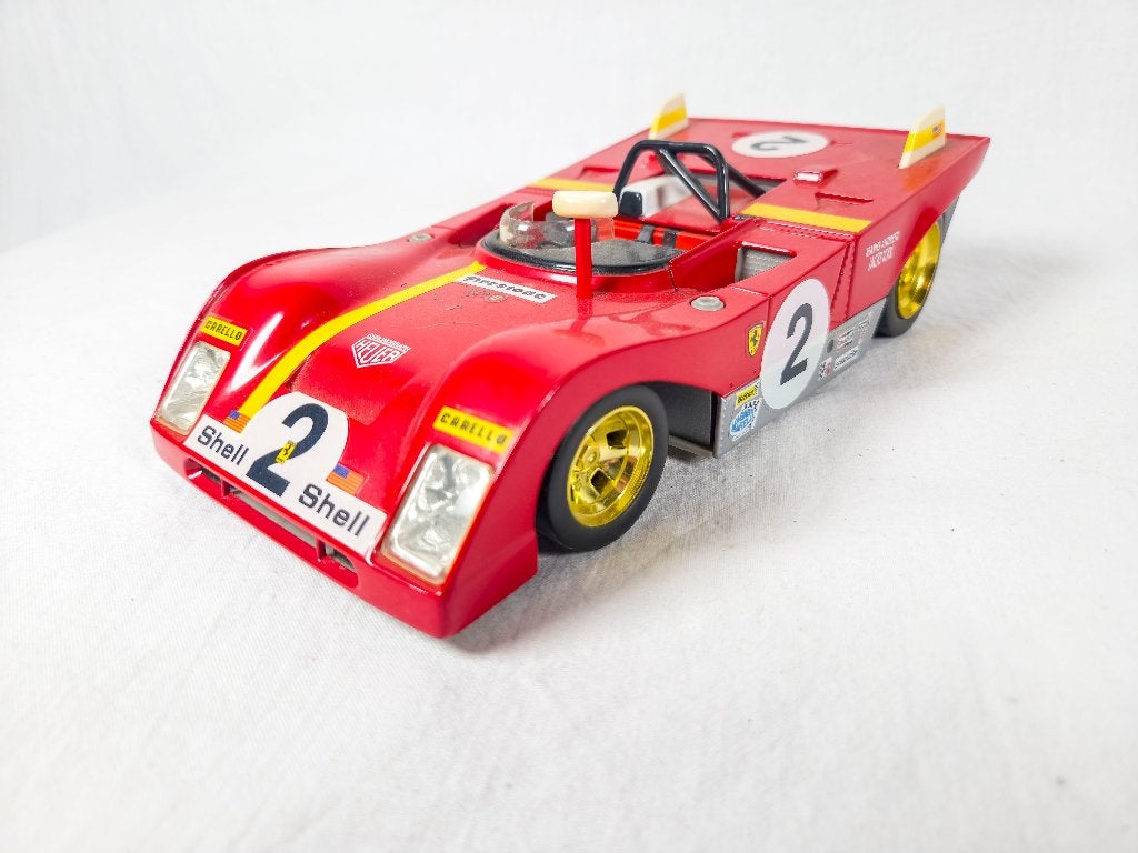 Ferrari 312 P (1972) #2 - Mario Andretti & Jacky Ickx - 1/18, Enlèvement, Comme neuf, Voiture, Autres marques