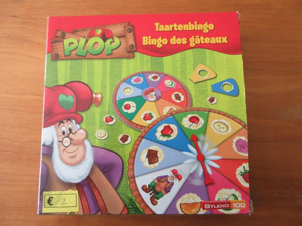 Kaartenbingo Plop, Enlèvement ou Envoi