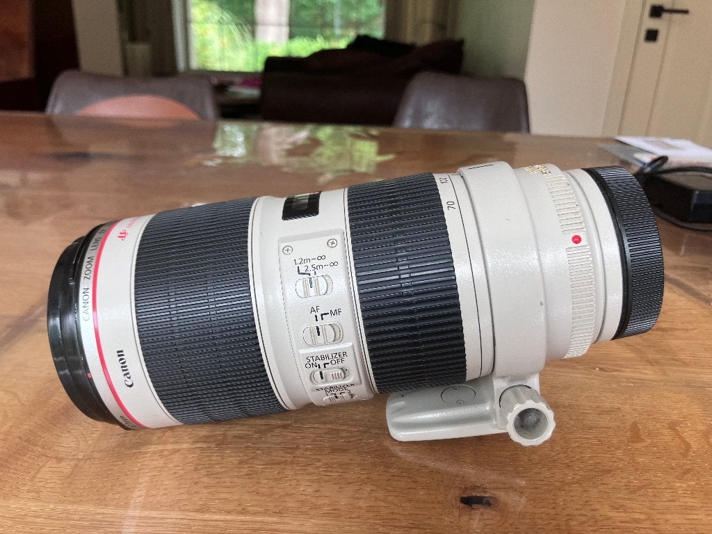 Canon EF 70-200mm f/2.8L USM, Ophalen of Verzenden, Zo goed als nieuw, Telelens
