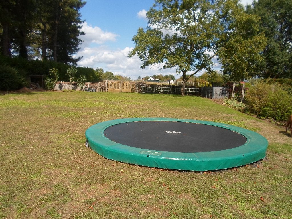 Grond trampoline Berg elite, Kinderen en Baby's, Ophalen, Gebruikt
