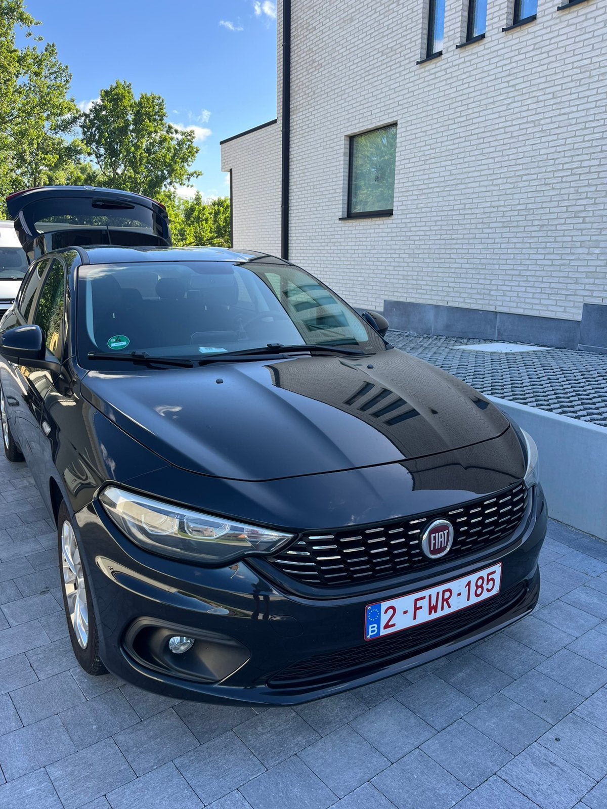 Fiat tipo break (lange versie) met trekhaak, zetelverwarming, Auto's, Fiat, Voorwielaandrijving, Zwart, Automatische klimaatregeling