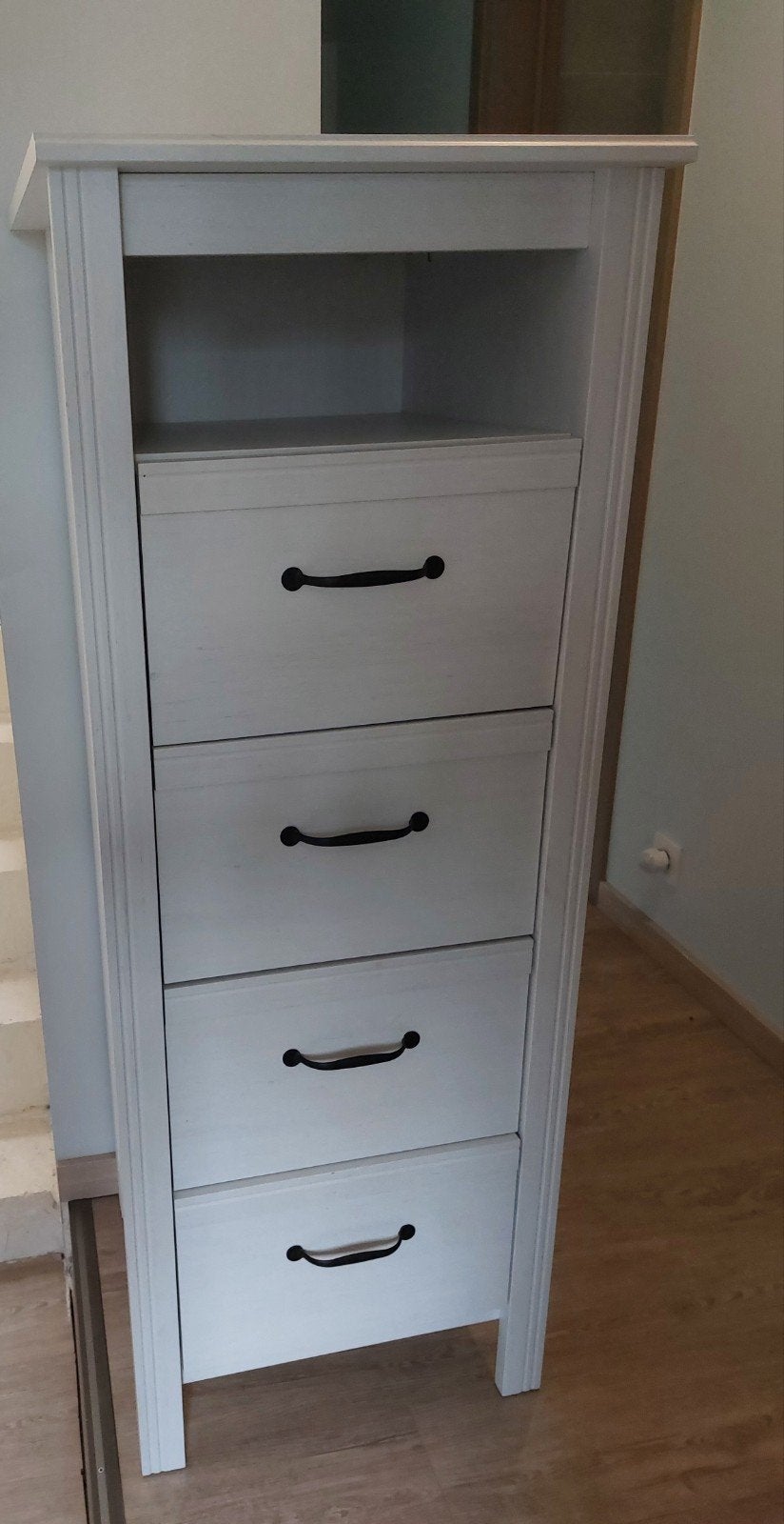Ladekast Ikea, Ophalen