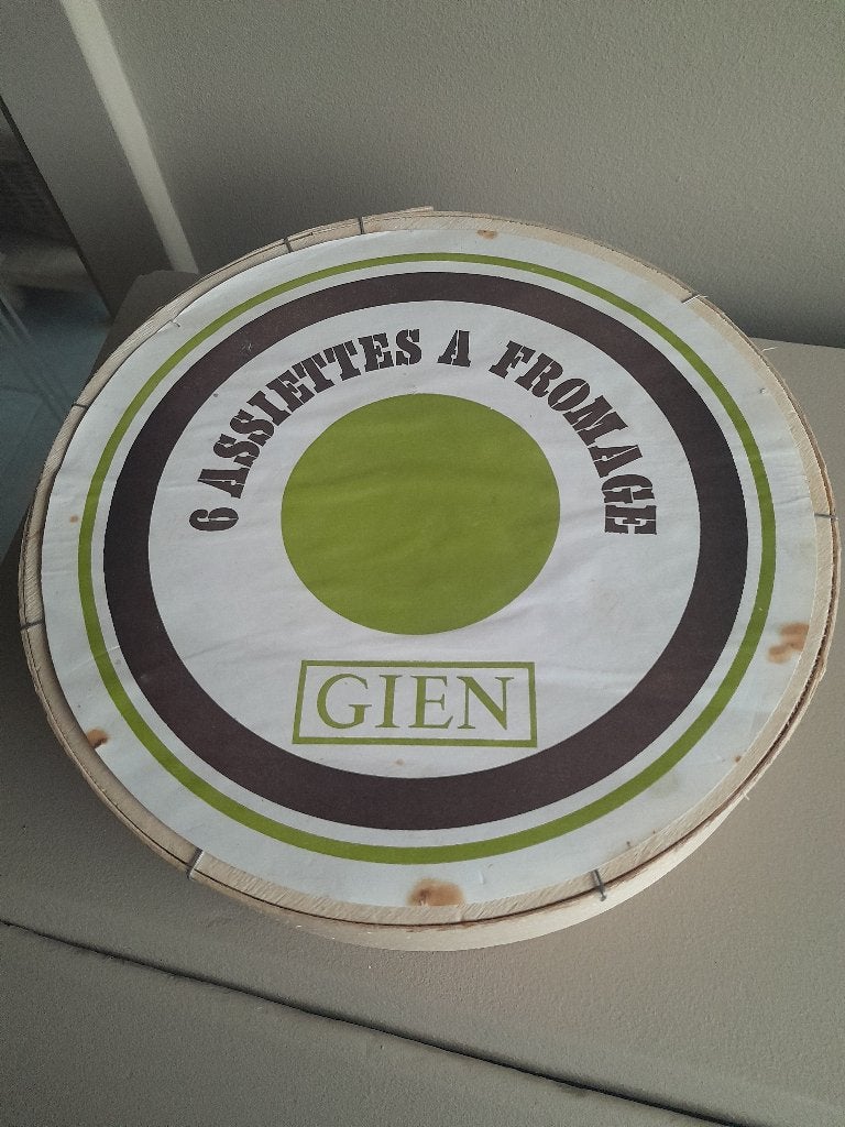 6 Assietes a Fromage Gien, Ophalen of Verzenden, Nieuw