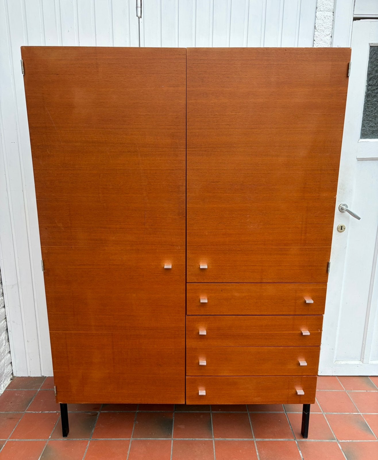 Armoire/dressing pierre Guariche Meurop vintage, Enlèvement, Utilisé
