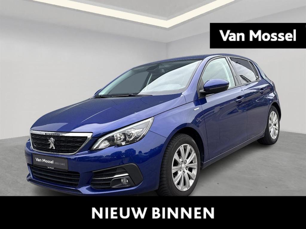 Peugeot 308 1.2 PureTech 110 S&S Style, Auto's, Peugeot, Stof, Gebruikt, Blauw, 5 deurs