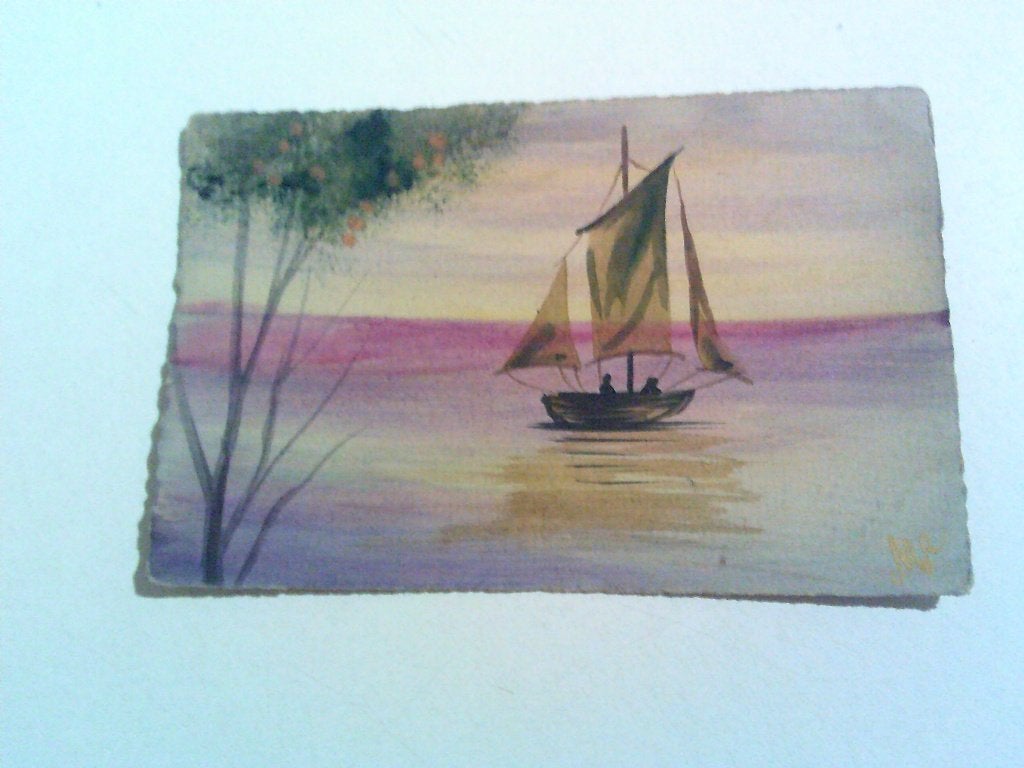oude postkaart, Ophalen of Verzenden, 1920 tot 1940, Gelopen