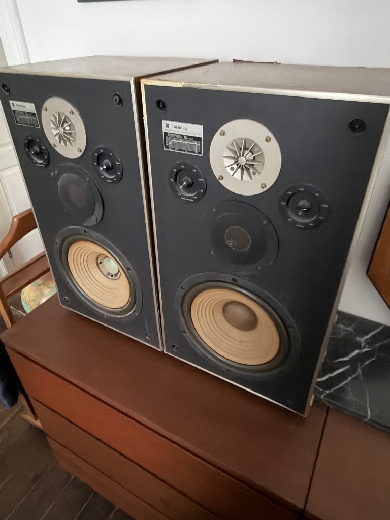 Technics SB-402 3 way speakers, Audio, Tv en Foto, Ophalen, Gebruikt