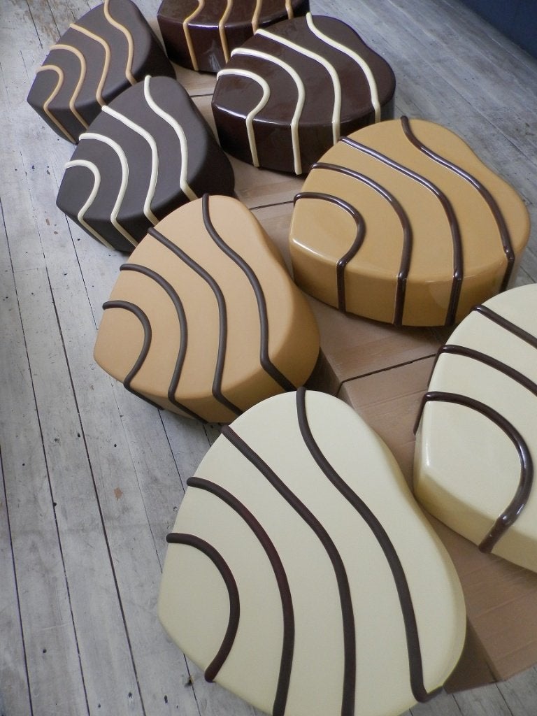 Bonbon - XL praliné - fixation murale - 57 cm, Enlèvement, Neuf