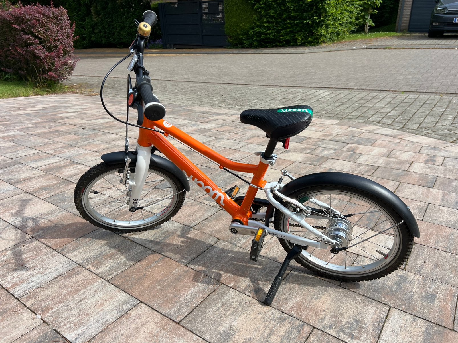 Woom velo no 3 pour enfant - accessoires inclus, Vélos & Vélomoteurs, Enlèvement, Comme neuf, 16 à 20 pouces
